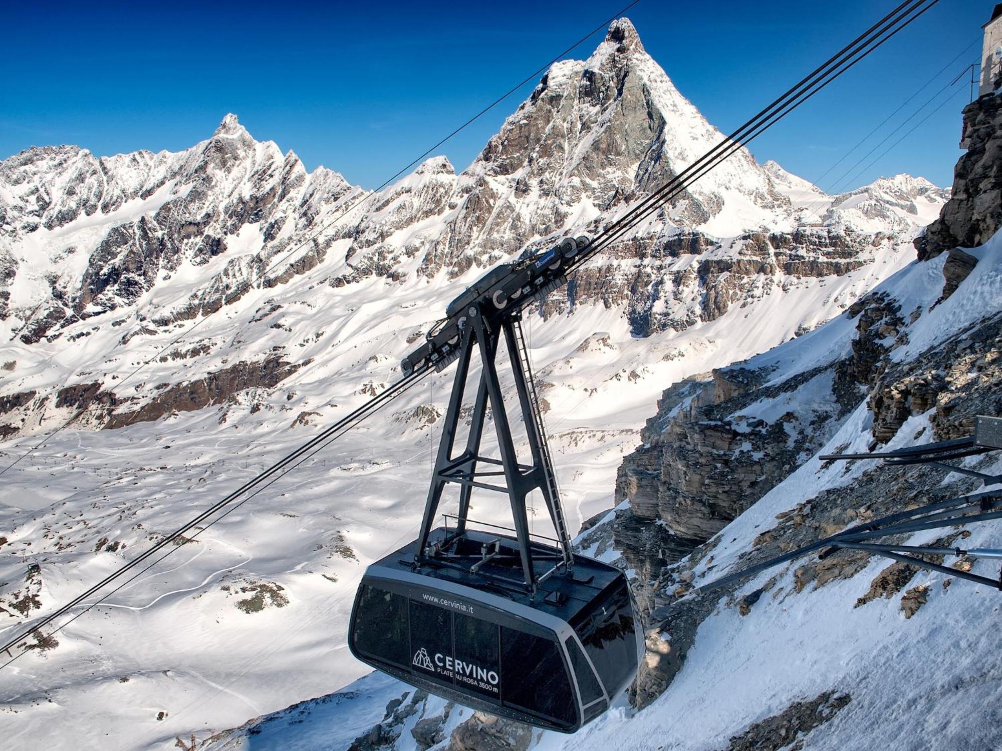 Contemporary Apartment In Breuil Cervinia Near Ski Area المظهر الخارجي الصورة